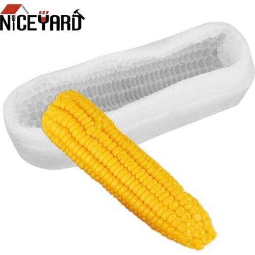 NICEYARD 3D Corn Mold Silicone Fondant Mousse Cake Mould Gadgets Soap Sugarcraft Chocolate Mould Cake Decorating Tools Bakeware
