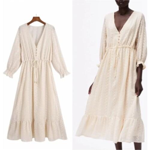 NYX&SHE Summer Polka Dot Dresses