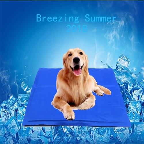 Amy Store Pet Self Cooling Bed Mat Pad Cooling Gel Non Toxic Pet Cooling Pad Cushion Cooling Bed Mat Soft Comfortable Big Size