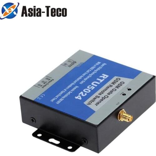 RTU5024 RTU5035 2G 3G GSM Gate Opener Relay Switch Call Remote Controller Phone Shaking Control Door Opener for Parking Systems