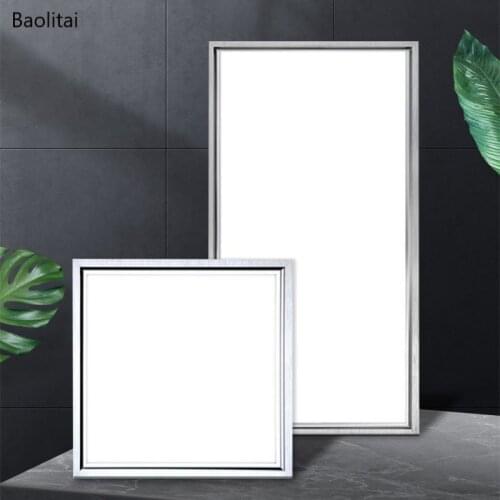 Integrated Ceiling Light Led Ultra-thin Modern Simplicity Aluminum Gusset Embedded Panel Light 20W 24W Office Kitchen Bathroom