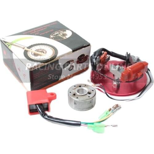 High Performance Racing HP Magneto Coil Stator for 50cc-125cc Dirt Pit Bike ATV Horizontal Engines Thumpstar Parts