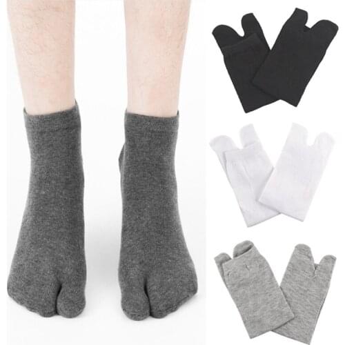 1 Pair Women Men Japanese Flip Flop Socks Unisex Kimono Flip Flop Sandal Split Two Toe Sock High Quality Breathable Sports Socks