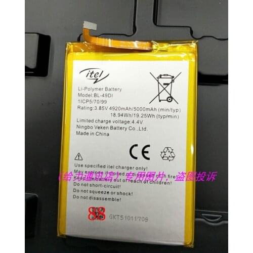 3.85V 5000mAh BL-49DI Replacement Battery For Infinix BL-49DI Cell Phone battery