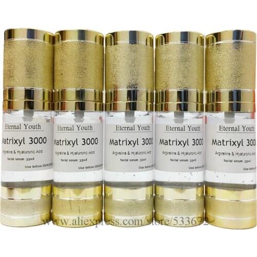 5bottles Matrixy1 3000 Peptide Are ginine & Hyaluronic Acid ha Anti Wrinkle Firming Skin Care 35ml