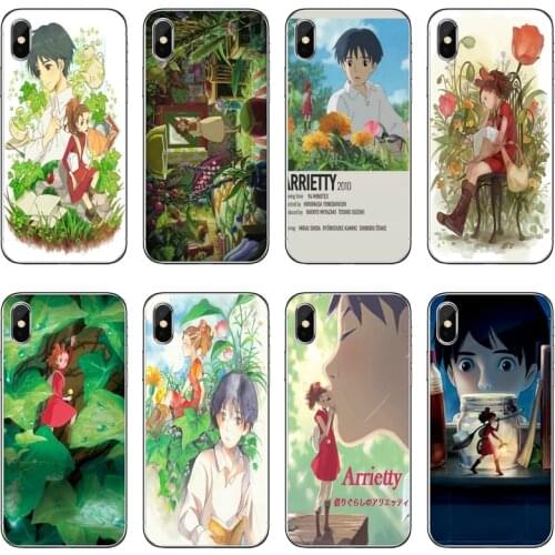 Arrietty Anime Accessories Phone Case For iPhone 12 Mini 11 Pro Max XS Max XR X 8 7 Plus 6 6S Plus 5 5S SE 2020