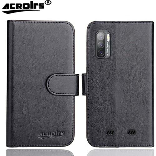 Cubot King Kong 5 Pro Case 6.09" 6 Colors Flip Fashion Soft Leather Crazy Horse Exclusive Phone Cover Cases Wallet