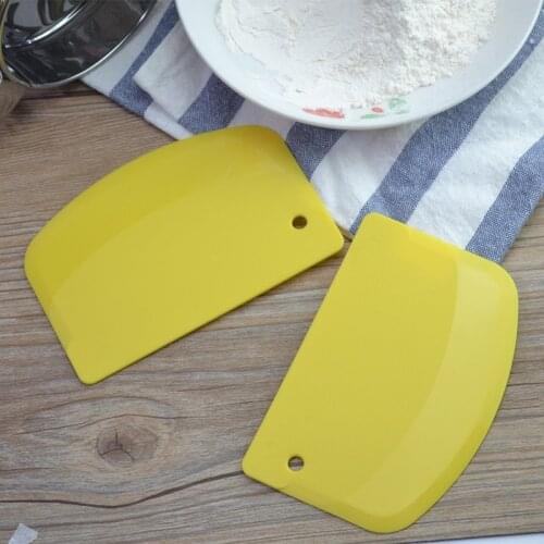 Dough Cutter Molds Cream Smooth Cake Trapezoid Spatula Baking Pastry Tools Dough Scraper Kitchen tool