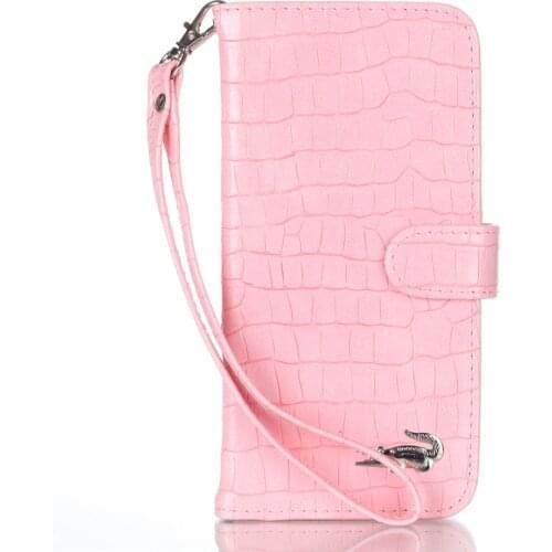 Luxury Crocodile Pu Leather Flip Case For Samsung Galaxy S8 S8+ S10 5G S10e S10 Plus Cover Stand Hand Strap