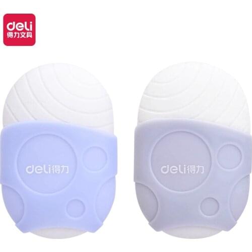 1pcs Deli 71085 advanced cute sheath eraser test card error correction eraser, homework change eraser, student office stationery