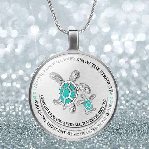 Fashion Art Picture Glass Dome Necklace Cute Butterfly Turtle Bird Pendant Snake Chain Necklaces Memorial Jewelry Gifts