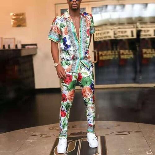 2021 New Summer Oversized Men Beach Set Short Sleeve Polo Shirt Brand Shorts Jogging Sports Streetwear Tracksuit For Men Suit