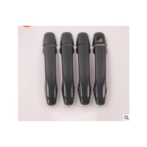 For subaru Outback 2015 2016 2017 2018 door handle cover Chrome accessories color carbon fiber