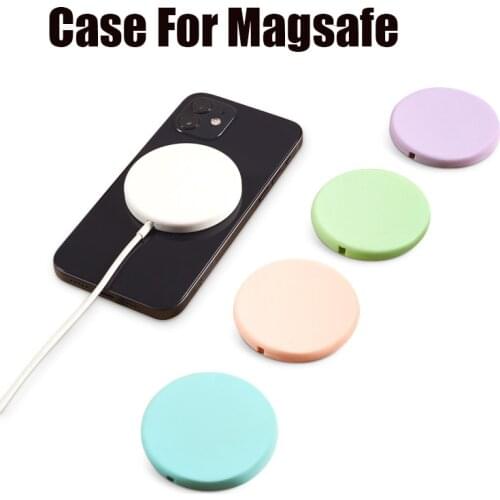 New Candy Color Soft Silicone TPU Case For iPhone Magsafe Wireless Charger Protector Cover Shell
