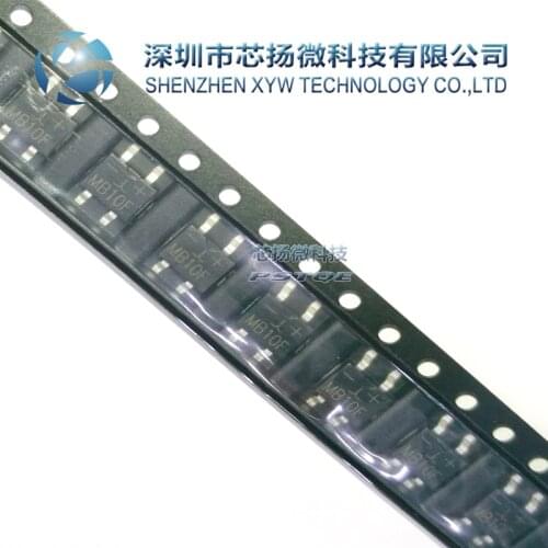 NEW Original 100pcs MB10F MB10 SOP4 1A 1000V SMD