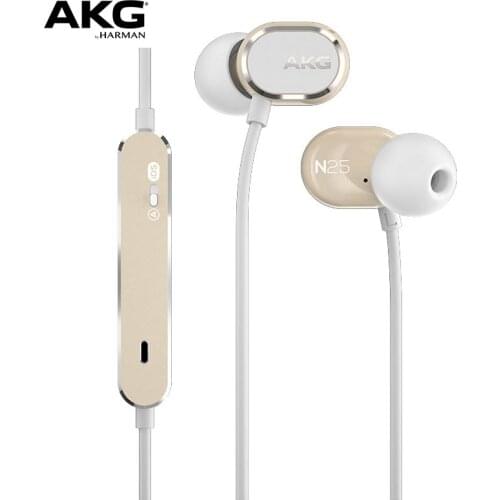 Original AKG N25 In-Ear Wired earphones with Microphone music HIFI earphone for Android IOS iphone/ipad/ipod