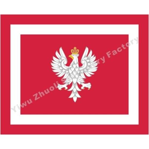 Poland Chief Of The General Staff Of The Polish Armed Forces Flag 120X100cm 100D Polyester High Quality Free Shipping