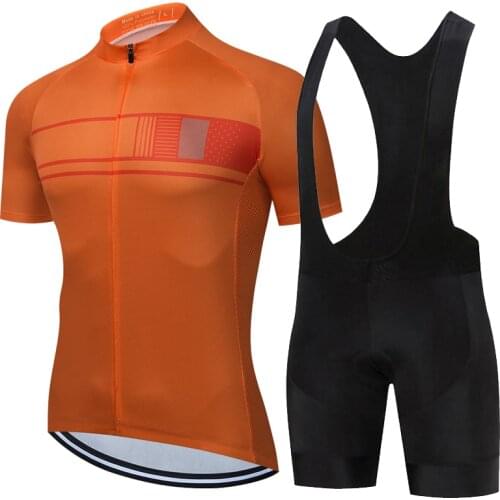 TELEYI 2021 Team Cycling Jersey Suit Shirts Bike Set MTB Ciclismo Ropa Jacket Bib Shorts Maillot Bicycle Kit