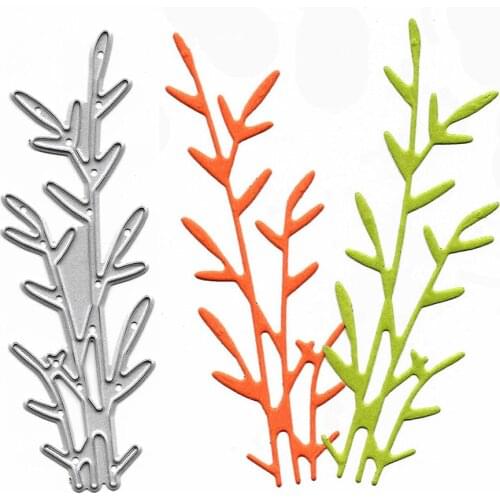 Grass Cutting Dies 2021 New For Scrapbooking Album Paper Cards Decorative Crafts Embossing Making Template Stencil Dies DIY Mold