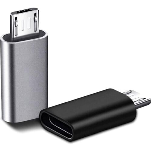 H05A Convenient Mobile Phone Adapter Compatible with Type C Female to Micro Male