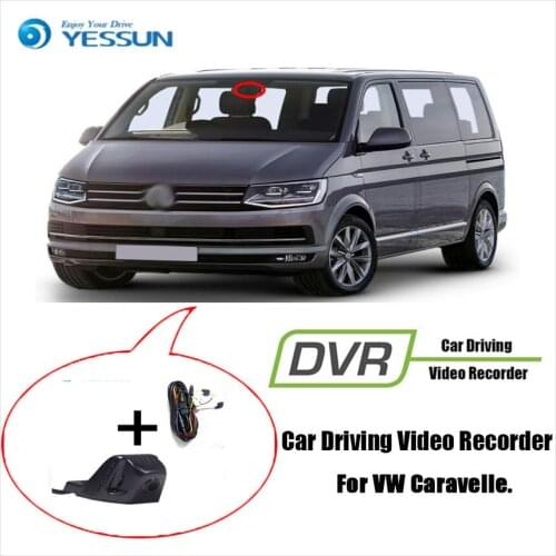 YESSUN for Volkswagen Caravelle Car DVR Driving Video Recorder Mini Control APP Wifi Camera Novatek 96658 Registrator Dash Cam