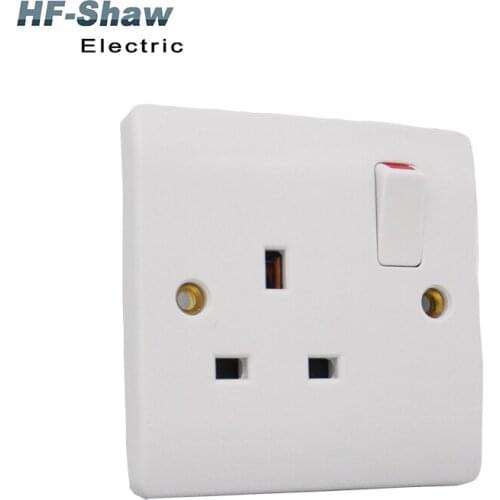 Switch EU/UK 250v 86mm*86mm 86mm* wall switch Standard Light Gray Crystal Glass Touch Switch