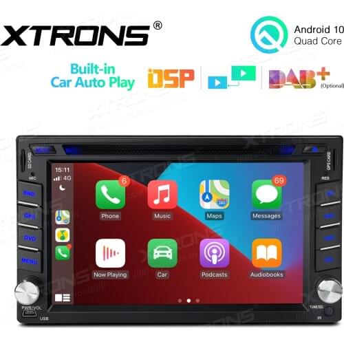 6.2" Android 10.0 OS Car DVD Multimedia System Player GPS Radio for Nissan Patrol 2004-2010 Versa 2004-2010 Terrano 2005-2010