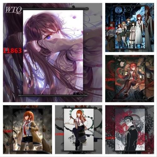 Anime Posters Steins;Gate Anime Manga HD Print Wall Poster Canvas Painting Wall Decor Wall Art Picture Room Decor Home Decor