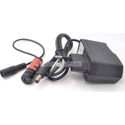 Q-BAIHE 200mW 405nm Focusable Adjustable Violet/Blue Laser Point Module with Adapter