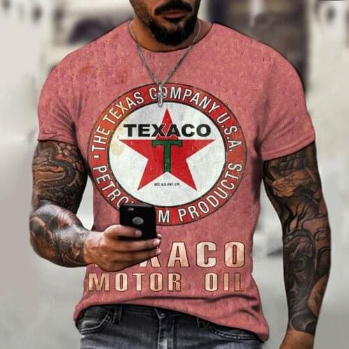 Summer new mens T-shirt oversized loose clothes retro short-sleeved fashion O-neck mens T-shirt Letter printing