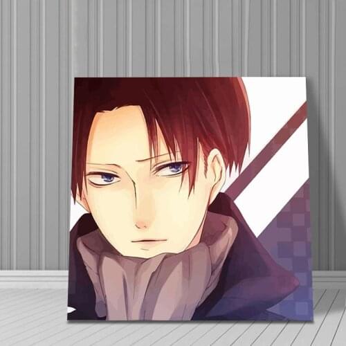 Diy digital painting Attack on Titan Japan Style cartoon modular painting Advancing Titans diy oil painting anime posters