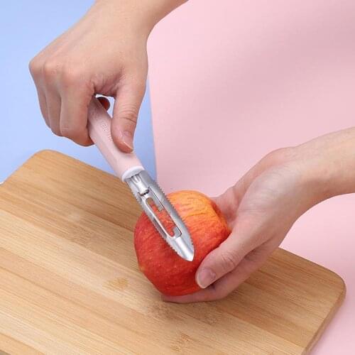 Kitchen Peeler Tool Versatile Stainless Steel Swivel Peeler Fish Scaler Scraper Vegetable Fruit Cutter Apple Potato Peeler