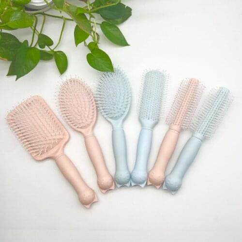 Cartoon air cushion comb, massage comb, curling comb, cute air bag comb, plastic smooth hair comb, hairdressing comb