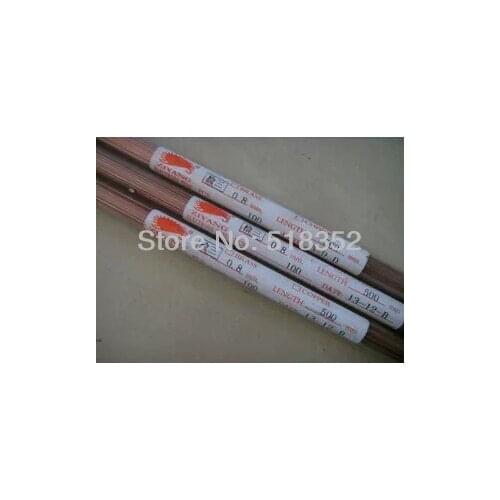0.8mmx500mm Ziyang Copper Electrode Tube for EDM Drilling Machines Single Hole