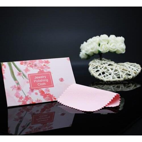 Polish Cloth Clean Jewelry Clean 925 Silver and Gold Jewelry Anti Tarnish Tools Wipe Maintain Cute Design Silver Polish Cloth