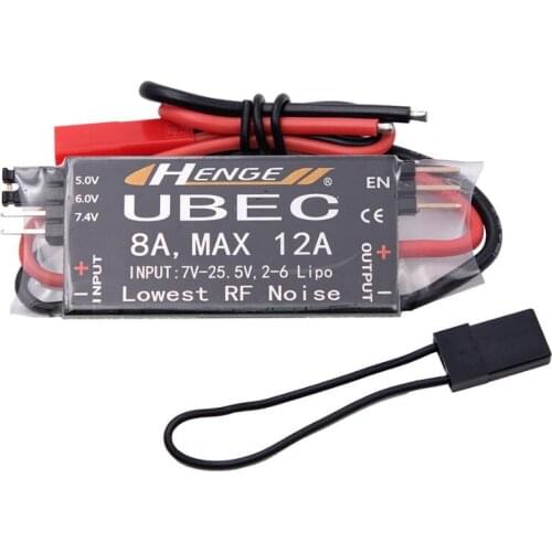 Henge External 8A UBEC 7-25.5V 2-6s Input for RC Model