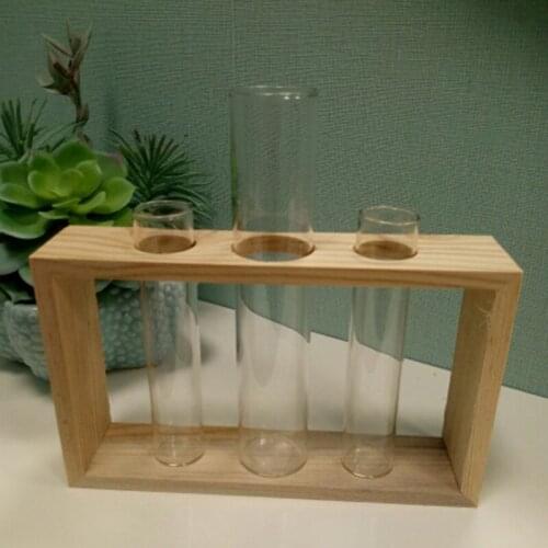 1Pcs New Nordic Glass Flower Vase Tube Bottle Hydroponic Terrarium Container Holder Decor for Home Office Decoration Party Gifts