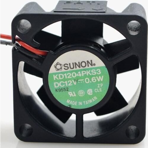 1pcs SUNON 40mm 4020 12V KD1204PKS3 2 line heat sink cooling fan