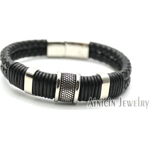 AINICIN JEWELRY Leather Bracelets