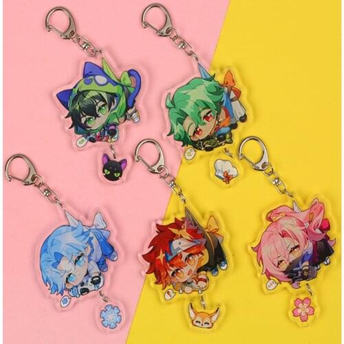 SK8 the infinity Cosplay Key Chains Two-sided Keychain Acrylic Pendant Keyring Gift