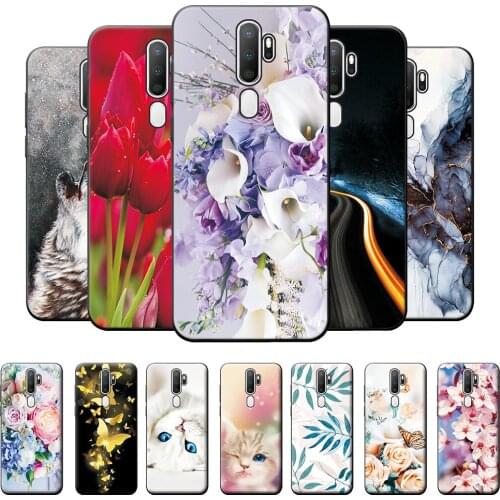 Case For OPPO A5 2020 Phone Back Cover For OPPO A9 2020 Soft Silicone Case For OPPO A5 2020 TPU Phone Bag on OPPO A9 2020 Fundas