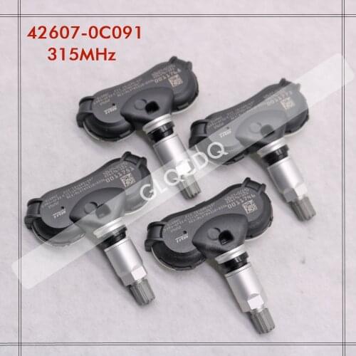 TYRE PRESSURE SENSOR FOR 2018 2019 2020 TOYOTA SEQUOIA 315MHz 42607-0C091 TOYOTA TIRE PRESSURE SENSOR TPMS SENSOR 426070C091