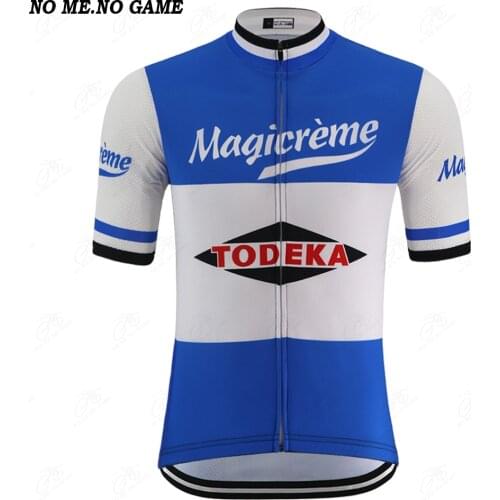 Summer Retro Cycling Jersey pro team mens road racing bike wear clothing Comfortable breathable bicycle clothes bike shirt