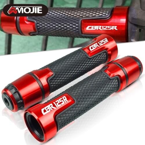 Motorcycle grip handle Motorbike handlebar grips FOR Honda CBR125R CBR 125R 2005 2006 2007 2008 2009 2010 2011 2012 2013 2014