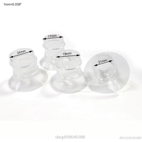 17/19/21/24 mm Breast Pump Horn Caliber Size Converter Milk Cup Caliber Adapter Small Nipple Horn Cover N09 20 Dropshipping