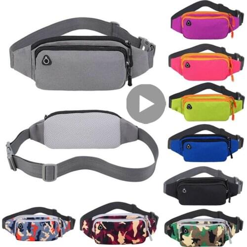 Men Women Waist Bag Male Female Fany Fanny Pack Pouch Murse Purse Kidney Row Bumbag Canguro