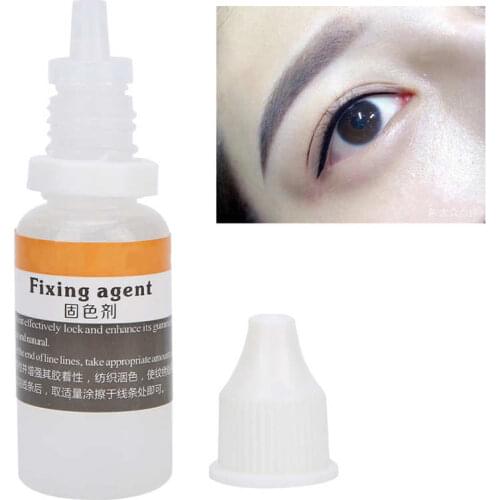 15ml Microblading Pigment Fixing Agent Ink Color Lock Eyebrow Lips Eyes Tattoo Supplies Error Correction Agent Eyebrow Agent