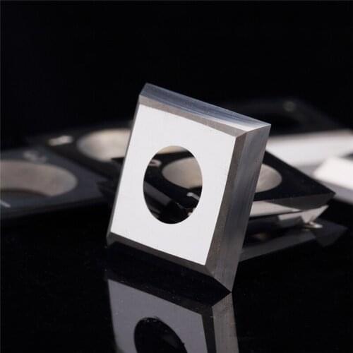 15mm (.59") Square Straight Carbide Insert Cutter(15mmX15mmX2.5mm)4-Edge for DIY Wood Lathe Rougher Turning Tools,1pcs