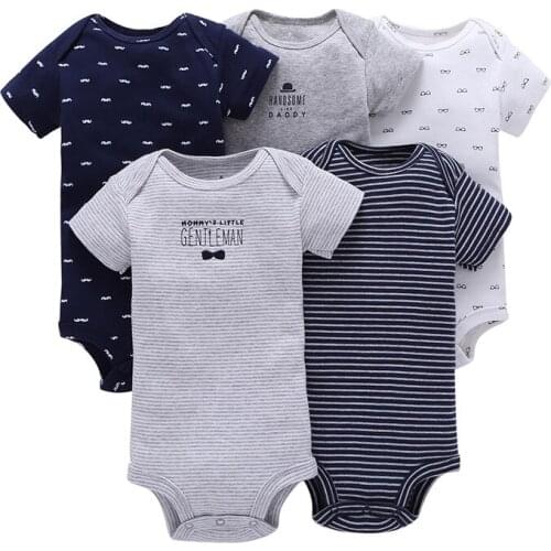 2018 Summer cotton Baby Rompers Toddler Jumpsuit spring Baby Girls boys Newborn clothes bebe overall clothes baby clothing