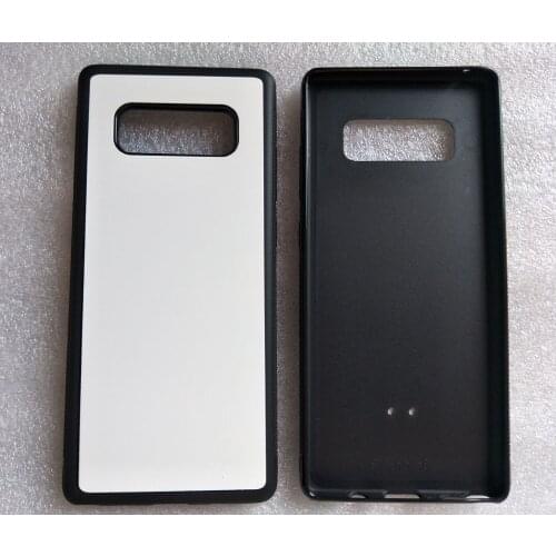 2d Soft Rubber tpu Sublimation heat press phone case for samsung + blank printable Aluminium plate insert 100pcs/lot